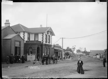 Image: Main Street, Huntly, ca 1910s