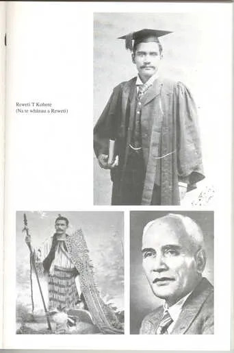 Reweti T Kohere — (Na te whānau a Reweti) —