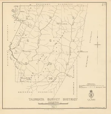 Image: Taungata Survey District [electronic resource].