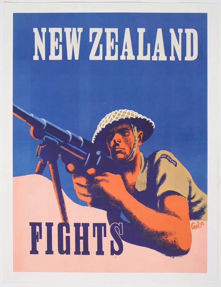 Poster, 'New Zealand Fights'