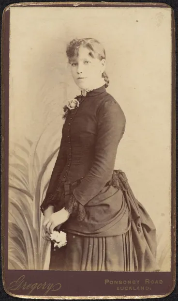 Image: Annie Heron, c1885