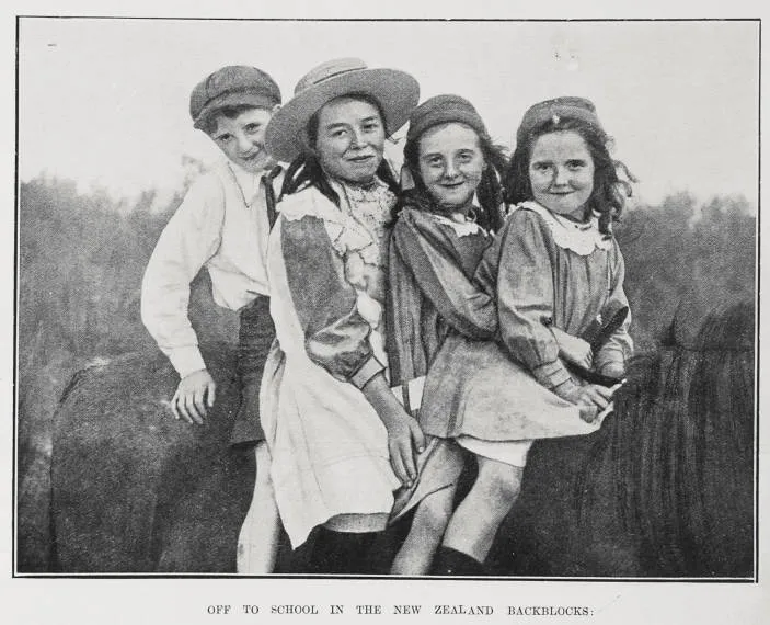 Off To School In The New Zealand Backblocks