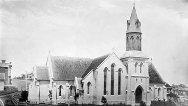Image: St Paul's Church, Auckland, 1884
