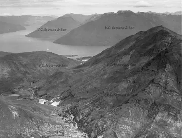 Image: Looking South down Shotover River to Lake Wakat... (PB0028/11)