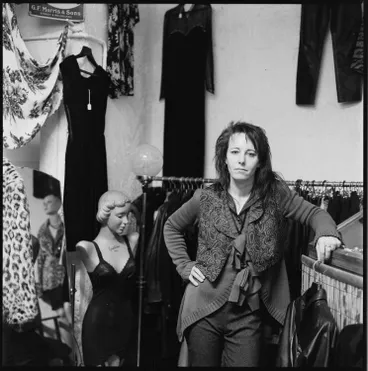 Image: Christine Dewar, Hunters and Collectors, Karangahape Road, 1990