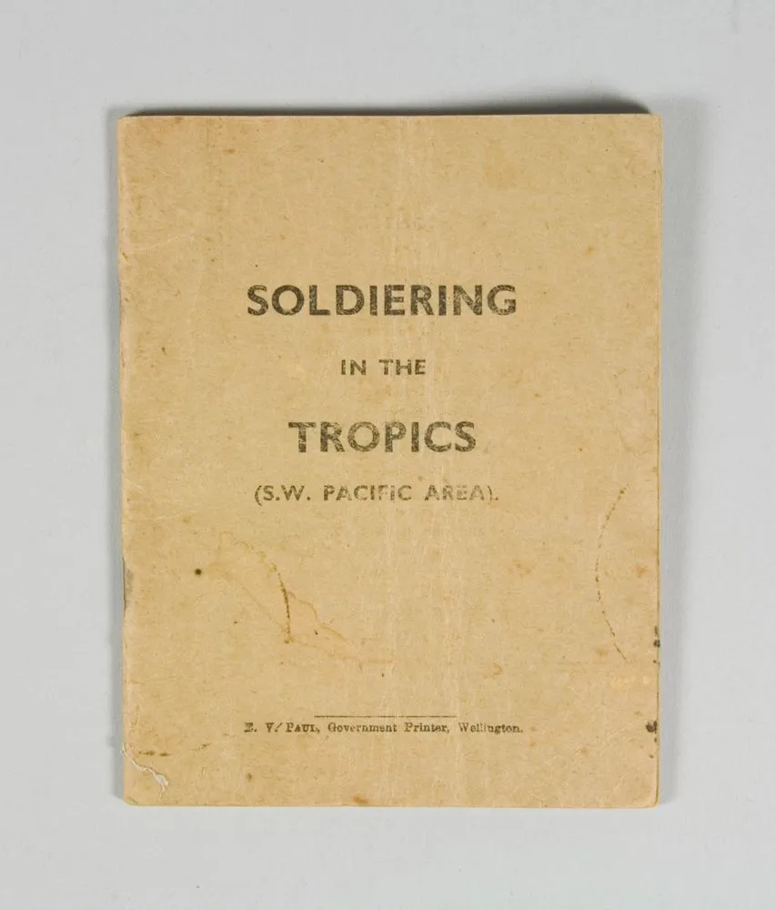 'Soldiering in the tropics (S.W, Pacific)' booklet