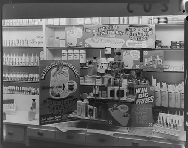 Image: Interior of chemist shop