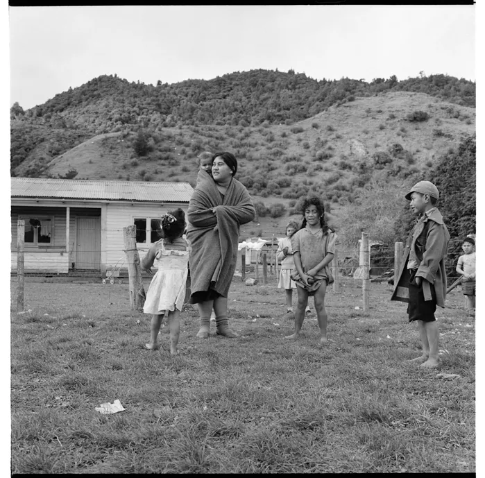 On road past village, Ruatoki