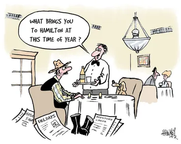 Image: Fieldays. "What brings you to Hamilton at this time of year?" 14 June, 2007