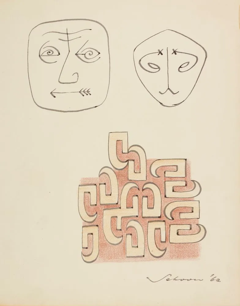 Theo Schoon, Untitled motifs