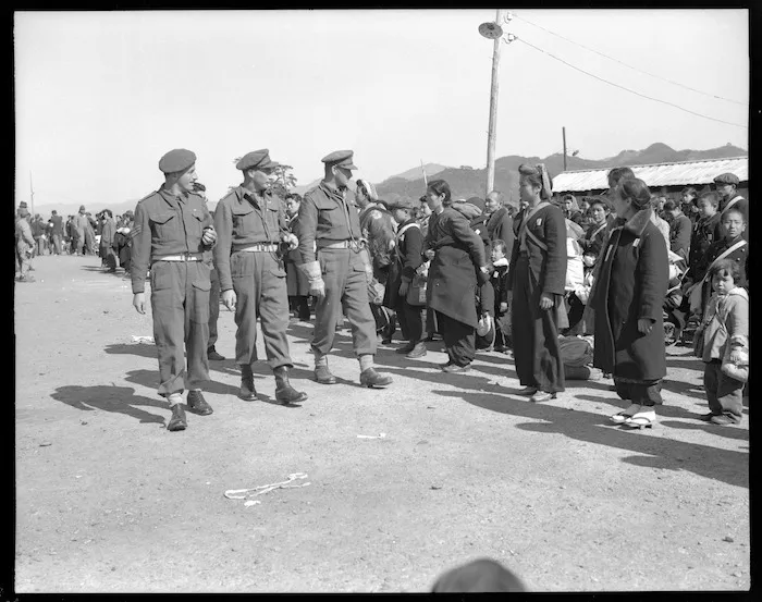 New Zealanders on occupational duties, Japan