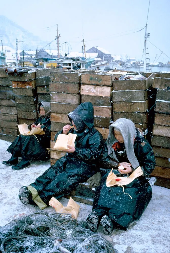 Furubira fish market, Shakotan Peninsula, Hokkaido, Japan. Taken for a series on Japan for ‘Life’