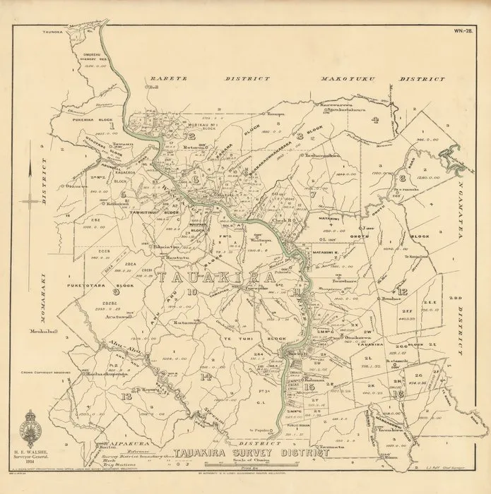 Tauakira Survey District [electronic resource].