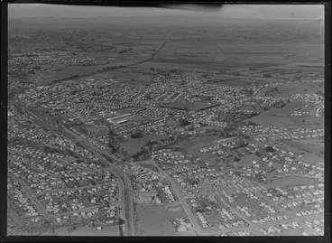 Image: Frankton, Hamilton, showing railway track