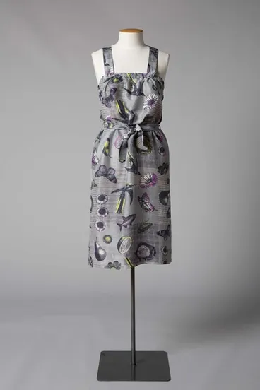 Image: Screen-printed Flock frock