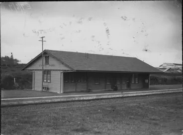 Image: Sylvia Park Railway Station.