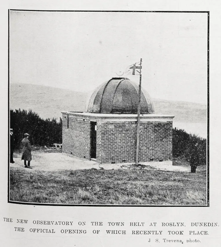 The new Observatory on the town belt at Roslyn, Dunedin, the official opening of which recently took place