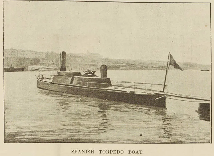 Spanish torpedo boat