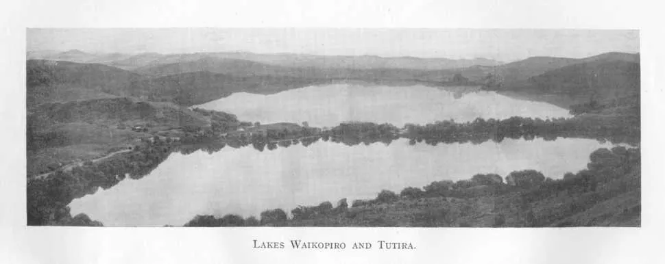 Lakes Waikopiro and Tutira