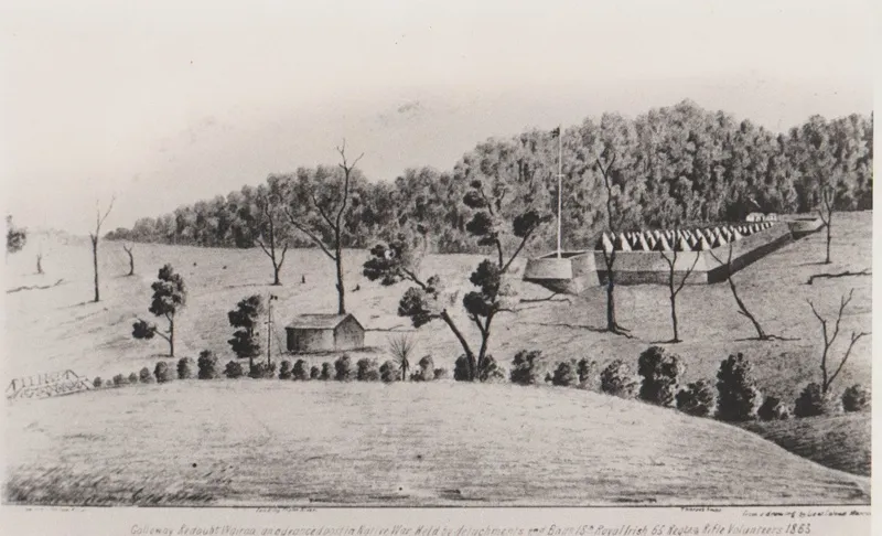 Sketch of Galloway Redoubt