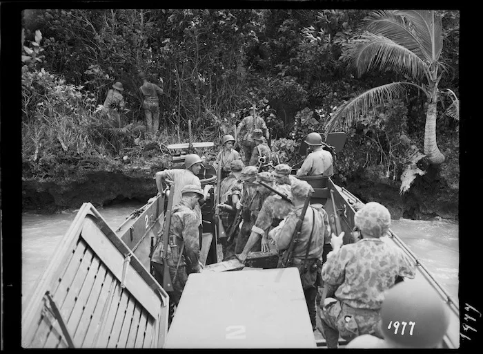 World War II soldiers in the Pacific