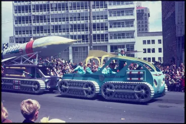 Image: Rocket and rocket launcher, 1967