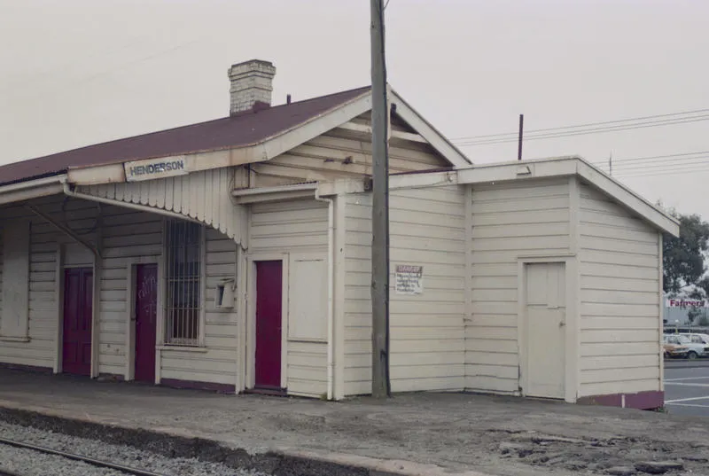 Photograph of Henderson railway station