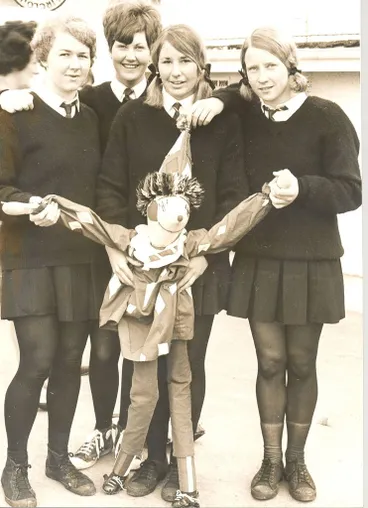 Members of the Horowhenua netball team Image: Members of the Horowhenua netball team