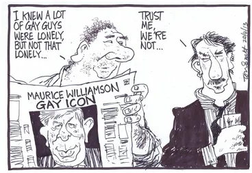 Image: Scott, Thomas, 1947- :"I knew a lot of gay guys were lonely, but not that lonely..." 20 April 2013