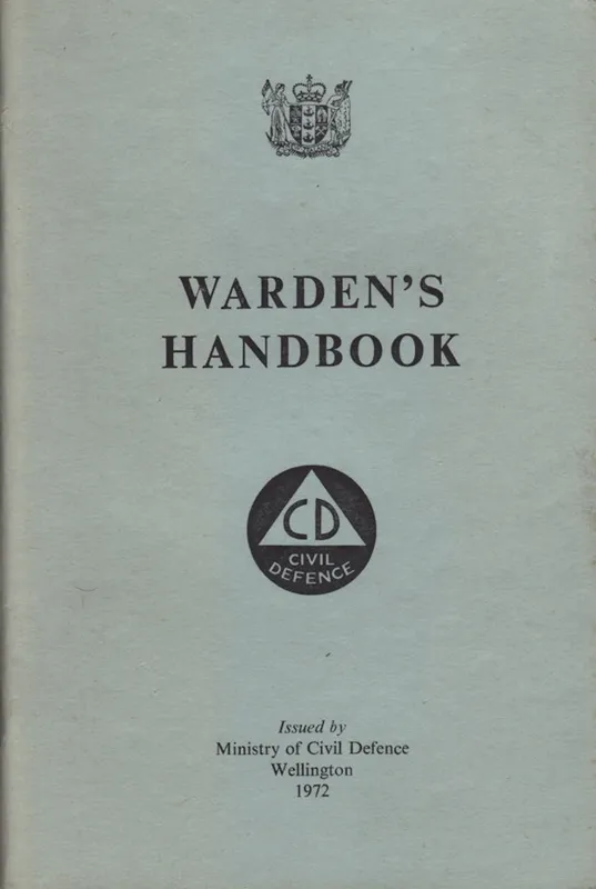 Book, Civil Defence Warden's Handbook