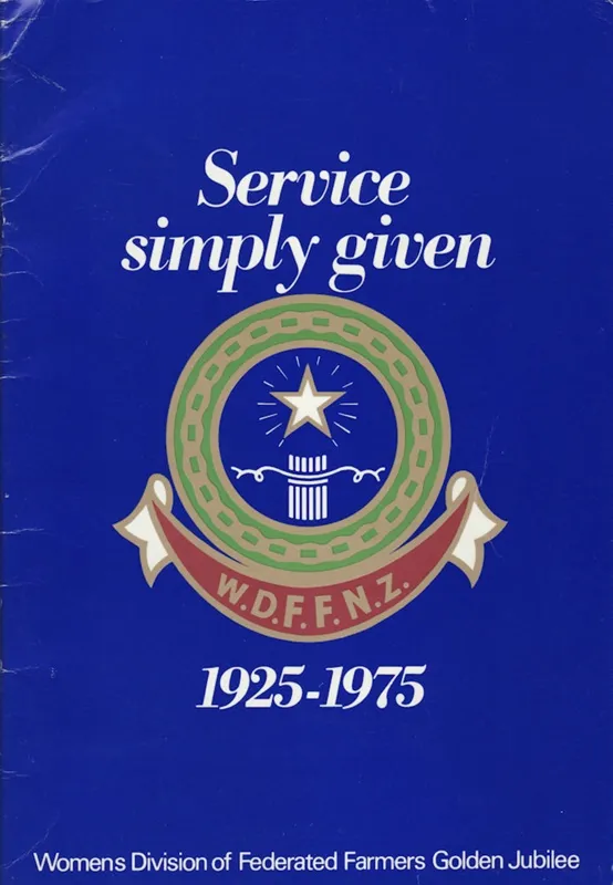 Golden Jubilee History, Women's Division of Federated Farmers