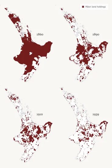 Māori land loss Image: Māori land loss