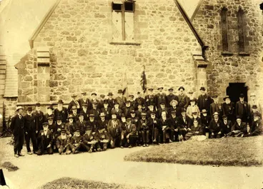 Image: Battle of Waireka Veterans at St. Mary's Church