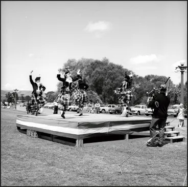 Image: Highland dancing at Carnival of the Lake, Hokowhitu Lagoon