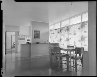 Image: Dining room, Shuker house, Titahi Bay, Wellington