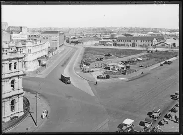 Image: Sturdee Street and Quay Street from the Ferry Building, 1933