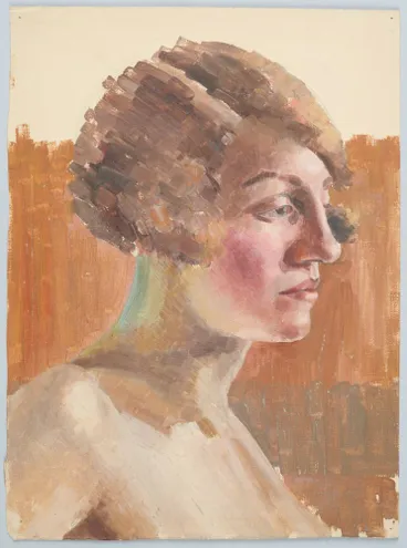 Image: Untitled [portrait of a young woman]