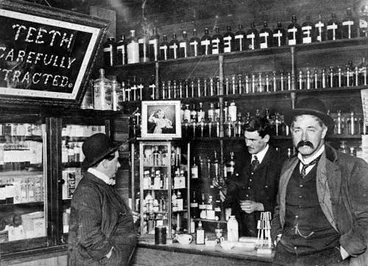 Image: Early pharmacy, Wellington