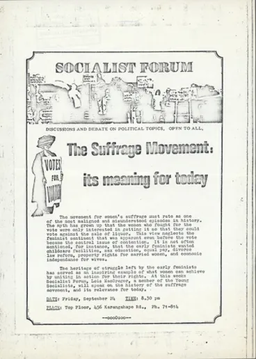 Image: Women's Suffrage
