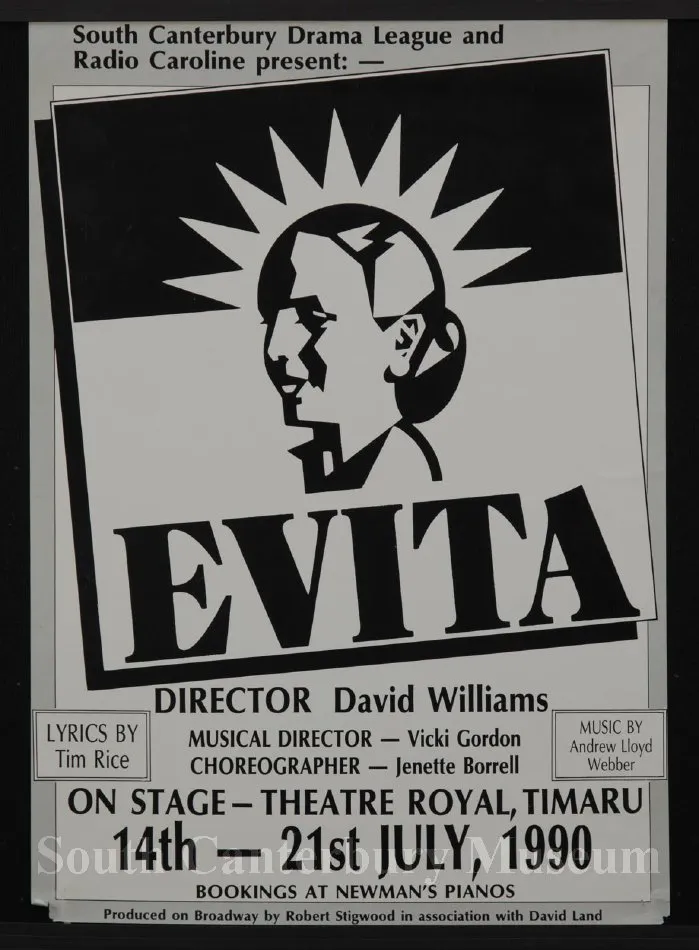 Evita Poster, Theater