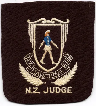 New Zealand Marching Association insignia Image: New Zealand Marching Association insignia