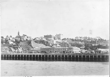 Image: Point Britomart from the Waitematā Harbour