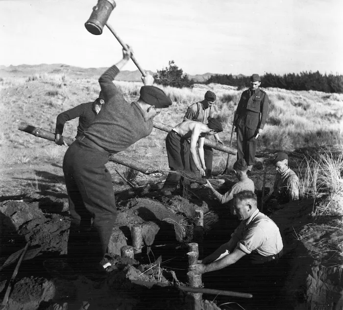Army training in New Zealand