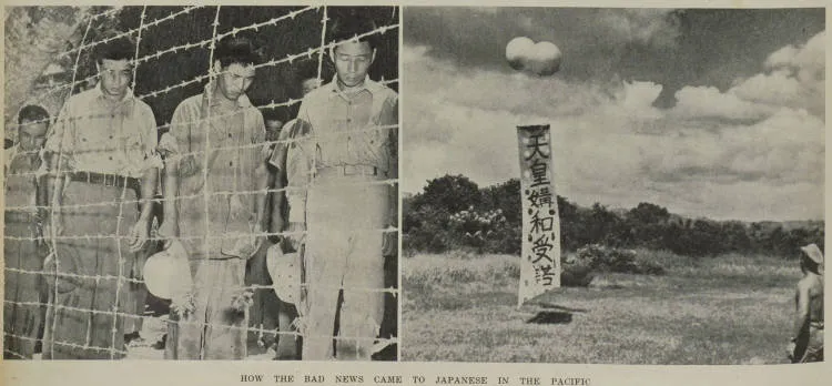 How the bad news came to Japanese in the Pacific