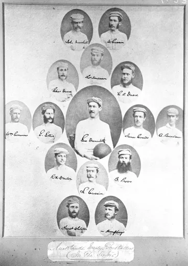 Image: Auckland's early footballers, 1870