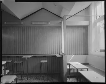 Image: [Interior, Fletcher Industries Pharmacy, Wellington?]