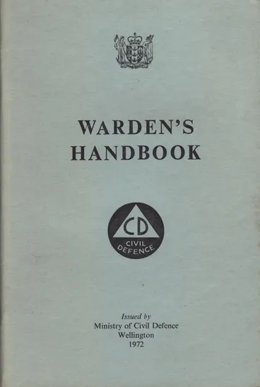 Image: Book, Civil Defence Warden's Handbook