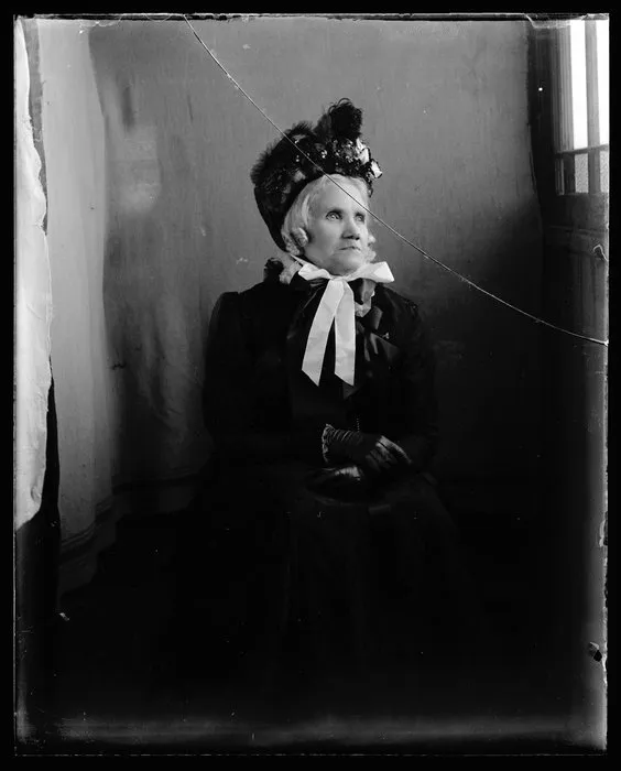 Sarah Jane Kirk seated inside