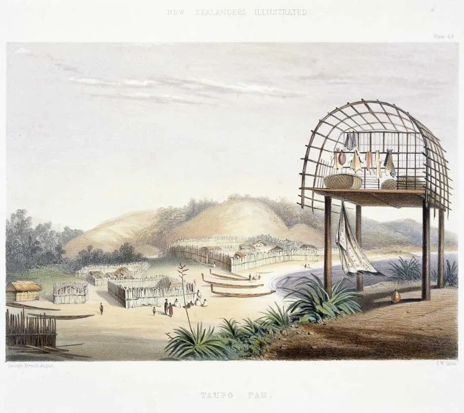 Taupō pā, Plimmerton