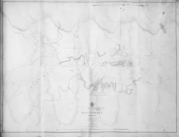 Image: Chart of the Waitematā Harbour, 1840